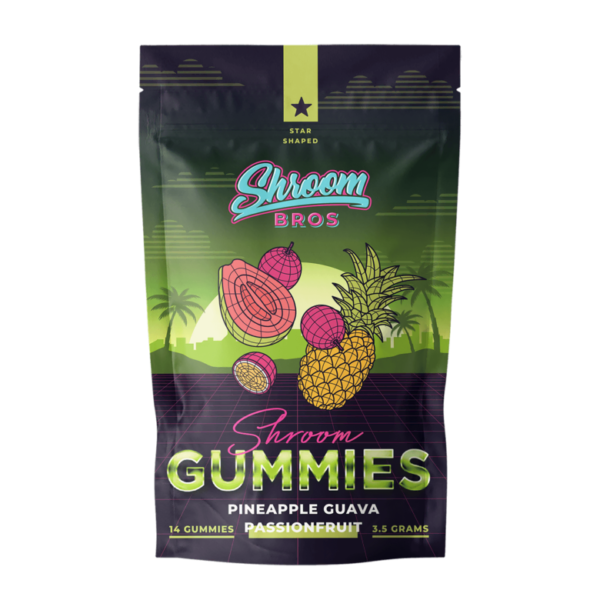 Magic Mushrooms Gummies – Pineapple Guava Passion Fruit (3.5g)