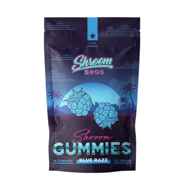 Magic Mushroom Gummies – Blue Razz (3.5g)