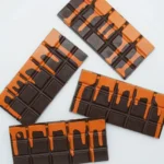 Orange Zest Vegan Drip Mushroom Chocolate Bar